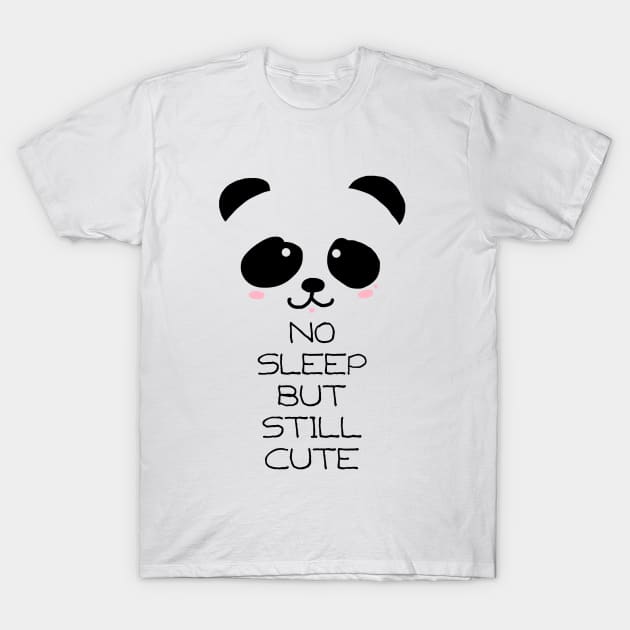 panda eyes T-Shirt by BerryBlossoms